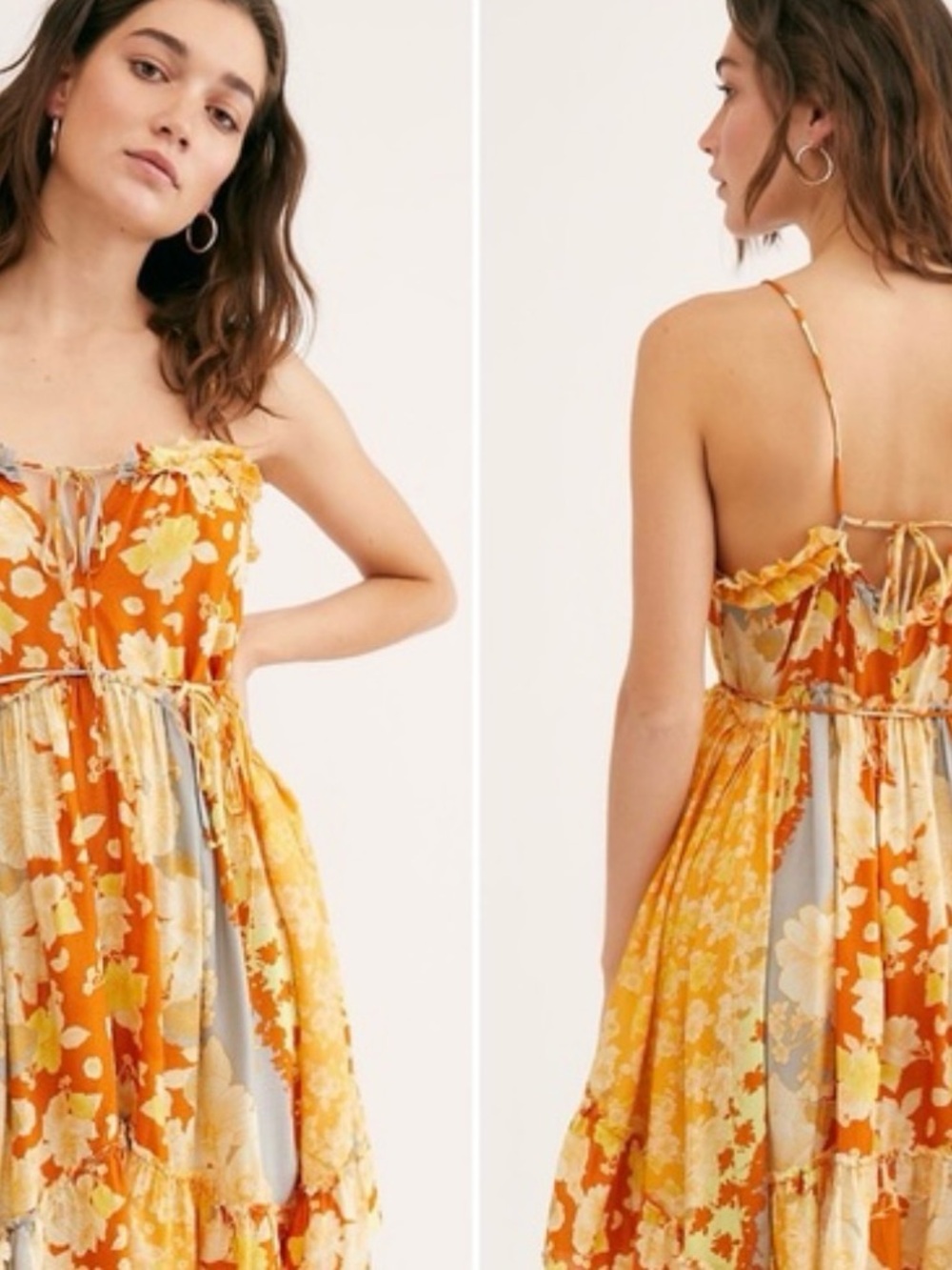 Free People Summer Storm Slip Dress